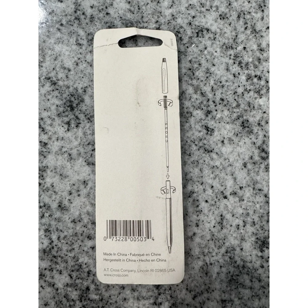 Cross Ballpoint Pen Refill -‎ Blue - Medium Point - Pack of 2 - NEW - 8511-2